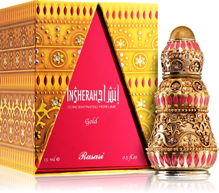 Rasasi Insherah Gold olio profumato unisex
