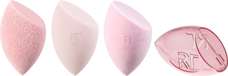 Real Techniques Cleanse, Blend, Set & Go! set d'applicateurs (visage) avec trousse de voyage