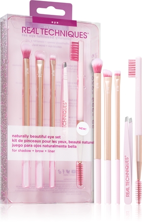 Real Techniques Naturally Beautiful set pentru ochi și sprâncene