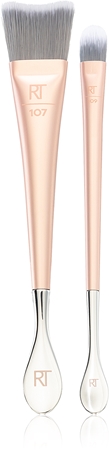 Real Techniques Skincare Brush Duo set perii machiaj