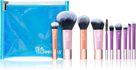 Real Techniques Travel Fantasy mini ecset szett tokkal