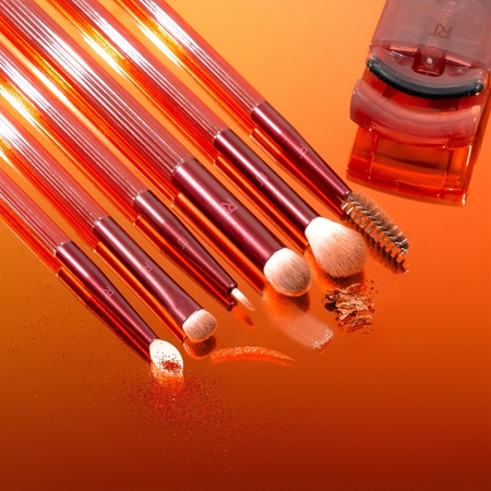 Real Techniques Solar Power Metallic Eye Set Set av borstar för ögonen