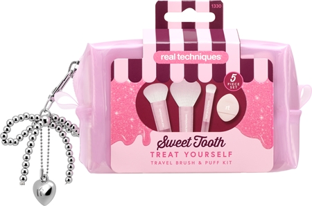 Real Techniques Sweet Tooth Treat Yourself Travel Brush Set