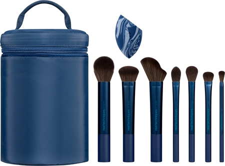 Real Techniques Holiday Blended & Bright brush set with pouch