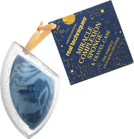 Real Techniques Holiday Miracle Complexion Sponge & Travel Case spužvica za puder + omot