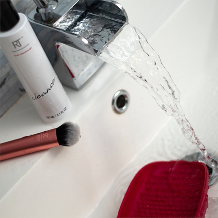 Real Techniques Original Collection gel de limpeza pincéis cosméticos