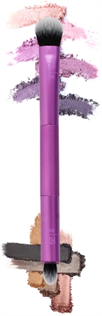 Real Techniques Original Collection Eyes кръгла четка за сенки за очи 2 в 1