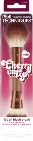 Real Techniques Cherry On Top It´s All Blush Brush oboustranný štětec na tvářenku