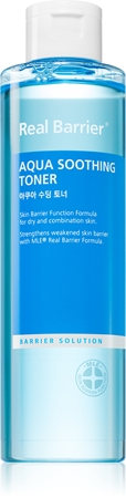 Real Barrier Aqua Soothing lozione tonica idratante per lenire la pelle