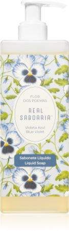 Real Saboaria Flor Dos Poemas Blue Violet mydło w płynie