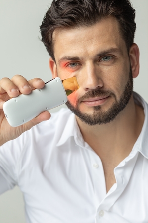 RECLAR Peeler Gold Plus čisticí přístroj na obličej