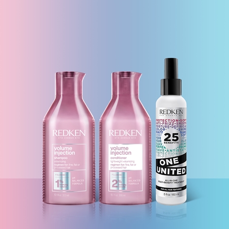 Redken Volume Injection výhodné balení pro objem vlasů