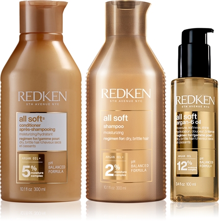 Redken All Soft Σετ για ξηρά και εύθραυστα μαλλιά