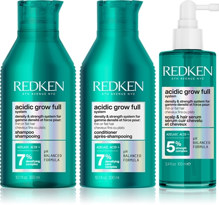 Redken Acidic Grow Full System ensemble pour redensifier les cheveux