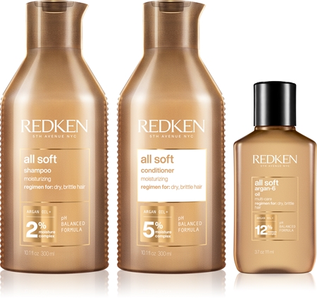 Redken All Soft изгодна опаковка за подхранване и хидратация