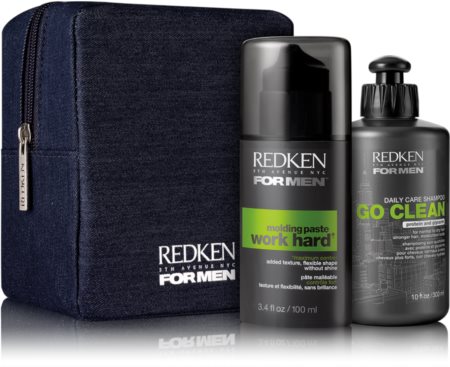 Redken For Men Go Clean set I. (For Dry And Normal Hair) for Men 