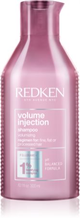 Redken Volume Injection apimties suteikiantis šampūnas ploniems plaukams