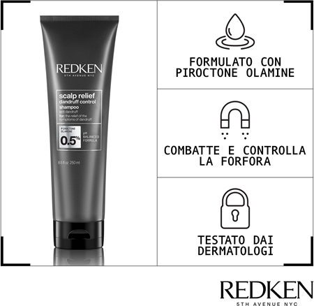 Redken Scalp Relief shampoo lenitivo contro la forfora