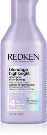 Redken Blondage High Bright aufhellendes Shampoo für blonde Haare