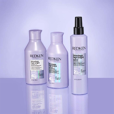 Redken Blondage High Bright rozjasňující šampon pro blond vlasy