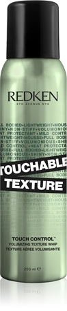 Redken Touchable Texture formázó hajhab a frizura fixálásához