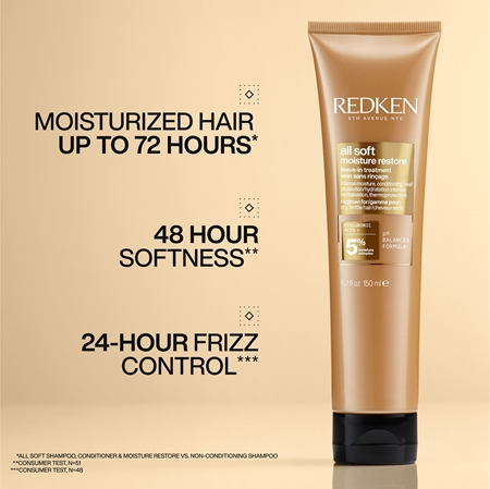 Redken All Soft Tugevdav juustesse jäetav hooldus toitva ja niisutava toimega