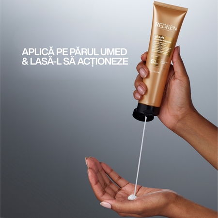 Redken All Soft Tratament pentru intarirea firului de par ce nu necesita clatire nutritie si hidratare