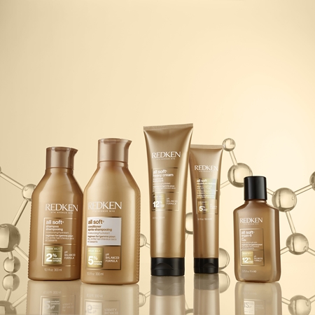 Redken All Soft tratamiento fortificante sin aclarado nutrición e hidratación