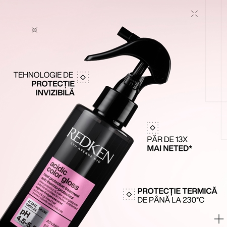 Redken Acidic Color Gloss spray pentru protecția termică a părului pentru păr vopsit