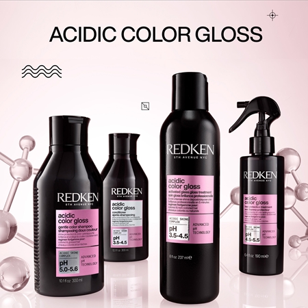 Redken Acidic Color Gloss Kuumakaitsepihusti värvitud juustele