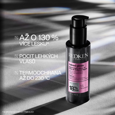 Redken Acidic Color Gloss Naked Gloss olej pro barvené vlasy