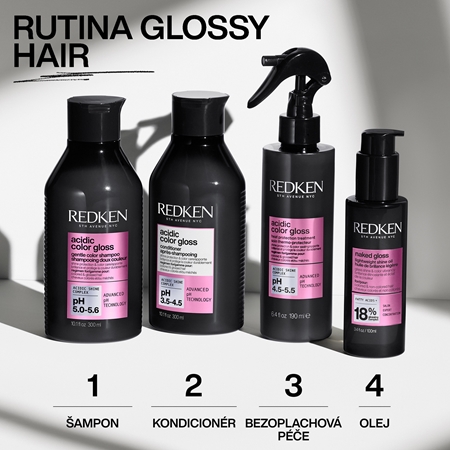 Redken Acidic Color Gloss Naked Gloss olej pro barvené vlasy