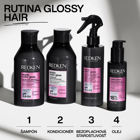 Redken Acidic Color Gloss Naked Gloss olej pre farbené vlasy
