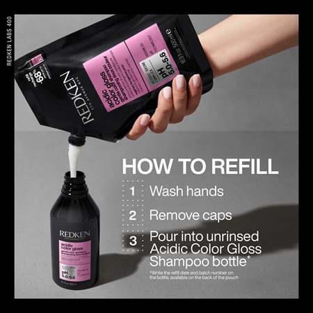 Redken Acidic Color Gloss aufhellendes Shampoo für gefärbtes Haar