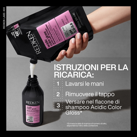 Redken Acidic Color Gloss shampoo illuminante per capelli tinti