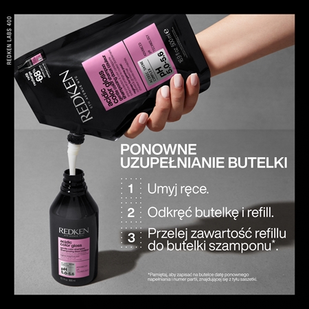 Redken Acidic Color Gloss szampon rozświetlający do włosów farbowanych