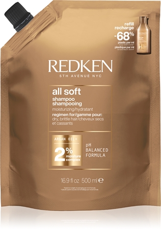 Redken All Soft Voedende Shampoo voor Droog en Broos Haar