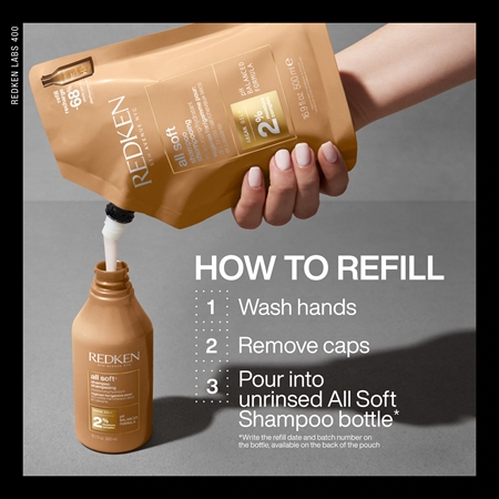 Redken All Soft Voedende Shampoo voor Droog en Broos Haar