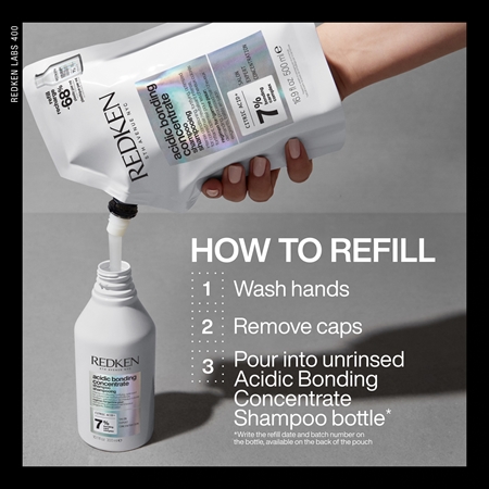 Redken Acidic Bonding Concentrate Energising Shampoo for weak hair