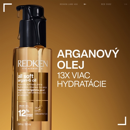 Redken All Soft vyživujúci olej pre suché a slabé vlasy