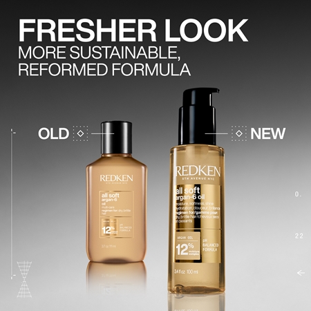 Redken All Soft Nourishing Oil for dry and brittle hair