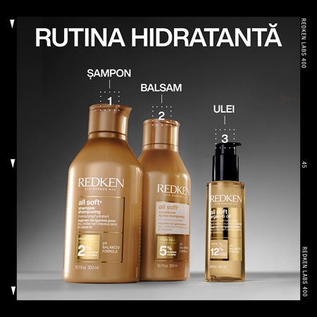Redken All Soft ulei hrănitor pentru par uscat si fragil