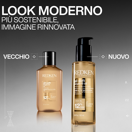 Redken All Soft olio nutriente per capelli secchi e fragili