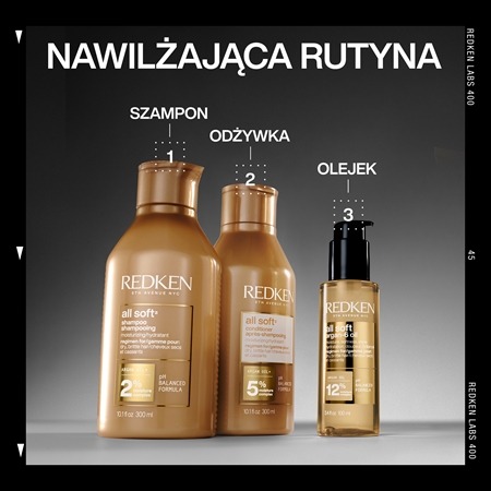 Redken All Soft olejek odżywczy do włosów suchych i łamliwych