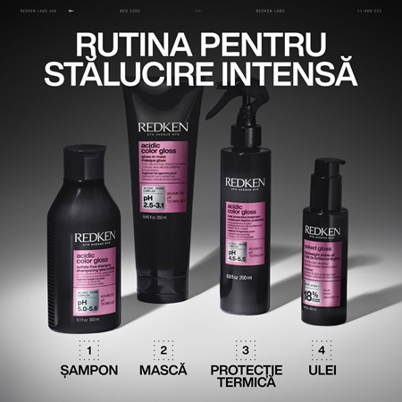 Redken Acidic Color Gloss Gloss-in-Mask mască nutritivă și hidratantă pentru păr pentru un par stralucitor si catifelat