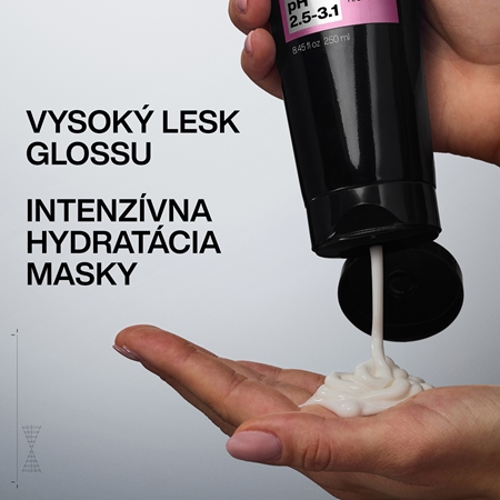 Redken Acidic Color Gloss Gloss-in-Mask vyživujúca a hydratačná maska na vlasy na lesk a hebkosť vlasov