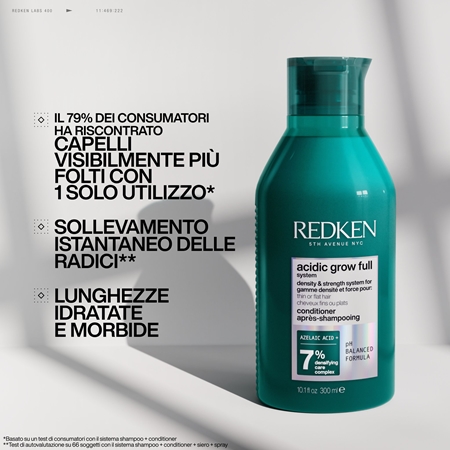 Redken Acidic Grow Full System Conditioner balsamo per capelli delicati e mosci