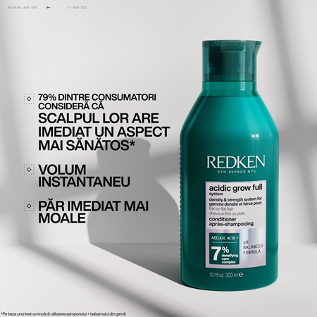 Redken Acidic Grow Full System Conditioner balsam pentru par fin