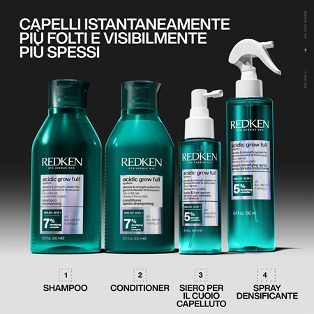 Redken Acidic Grow Full System Conditioner balsamo per capelli delicati e mosci