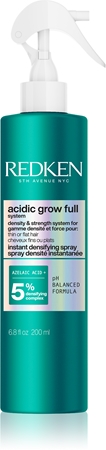 Redken Acidic Grow Full System Instant Densyfiying Spray Volumenspray für ein perfektes Aussehen der Haare